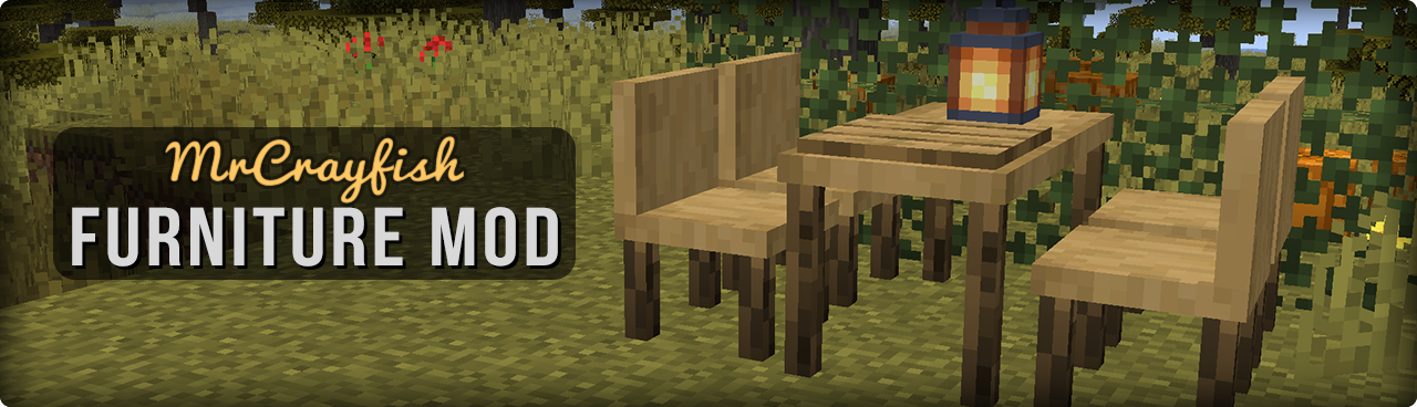 Мод на мебель в Minecraft