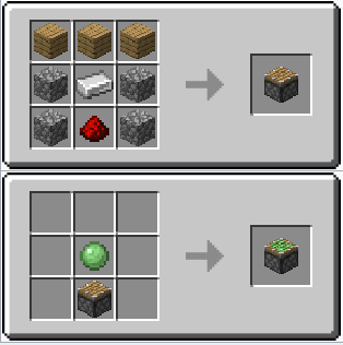 Поршни в Minecraft